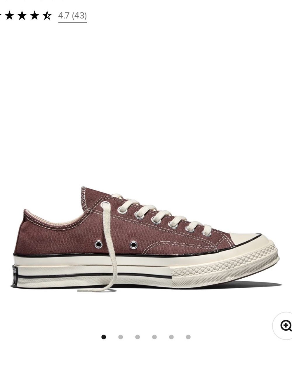 Converse chucks 70’s low